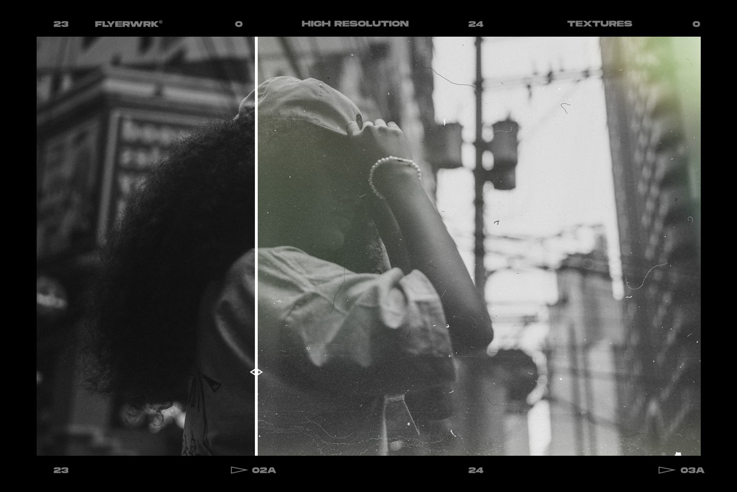 High resolution film dust texture showing analog grain and film scratches