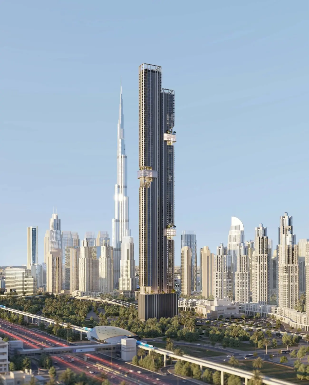 DWTN residences by deyaar properties building view 2