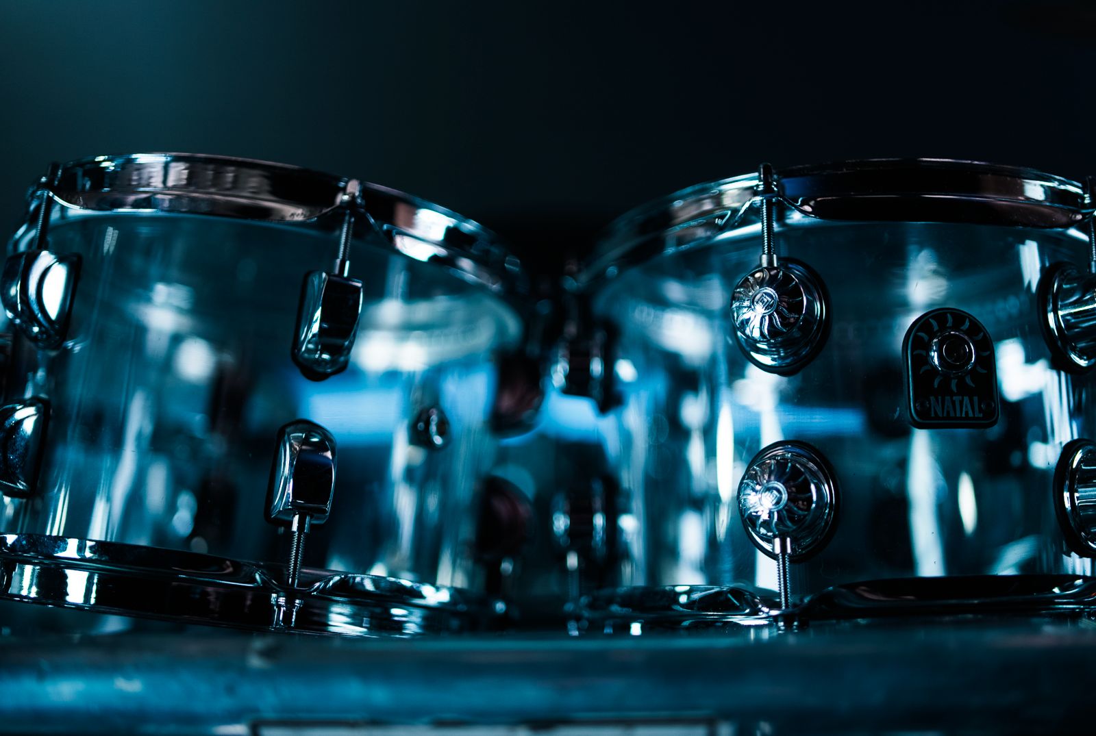 a camera set up on a tripod on a stage