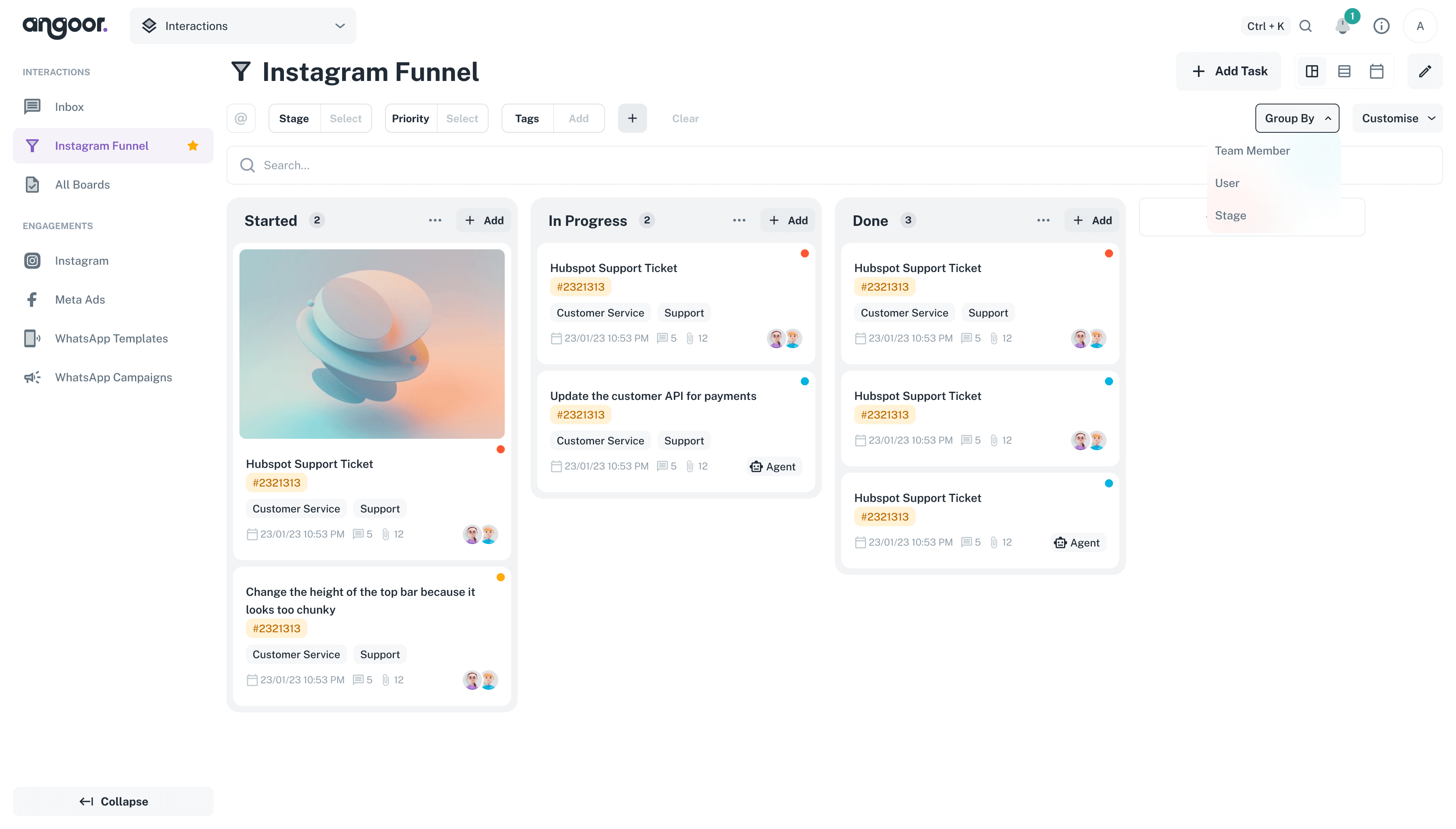 Angoor AI Task Management