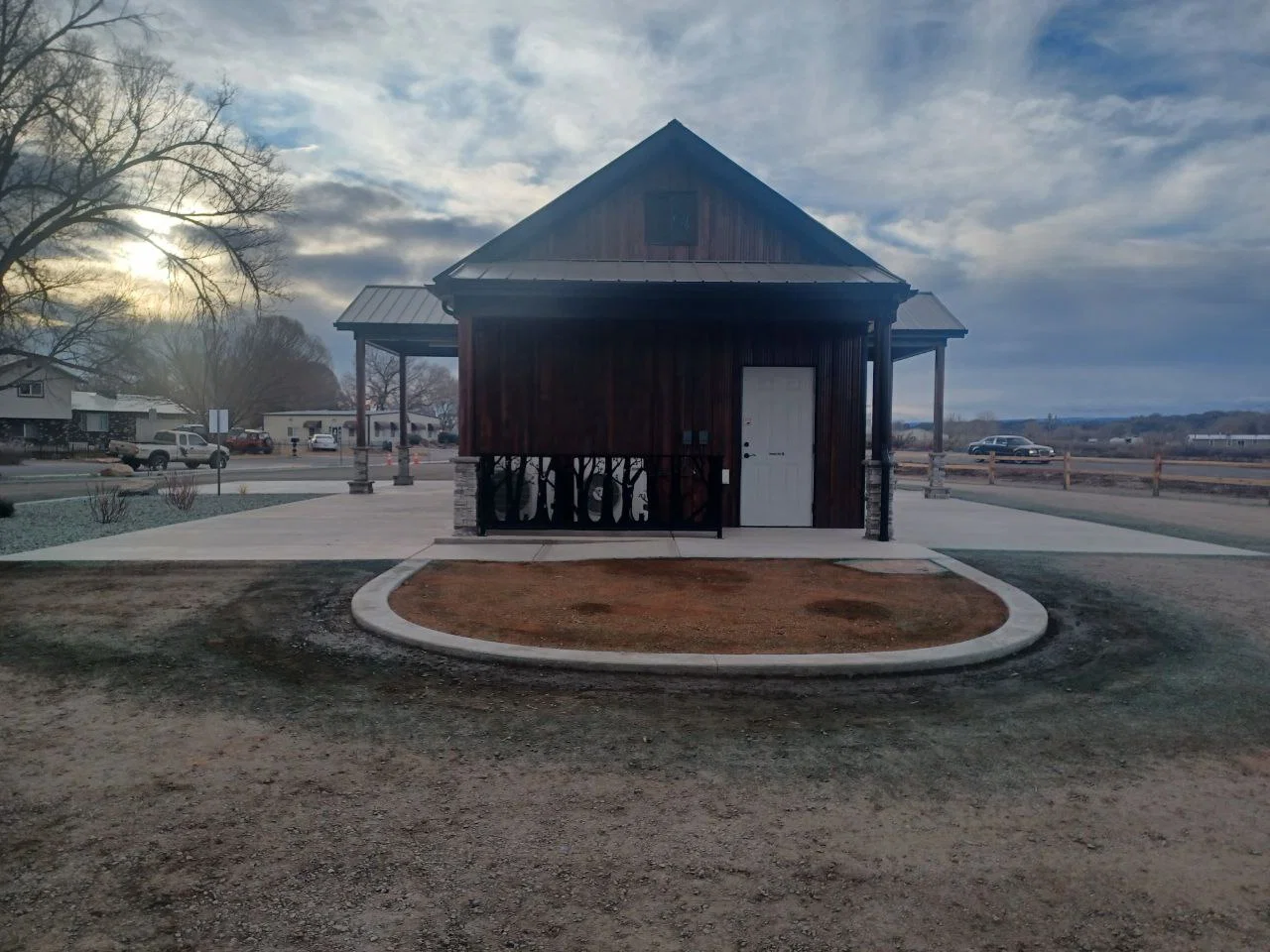 Light commercial building drafting project — Java Hut coffee shop Western Slope Colorado