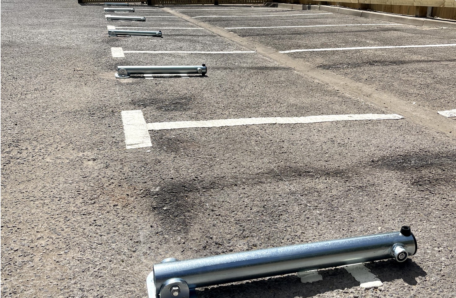 Fold Down Anti Parking Posts