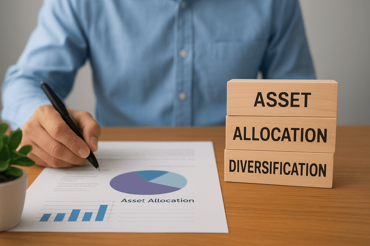Asset allocation vs diversification and how they work together