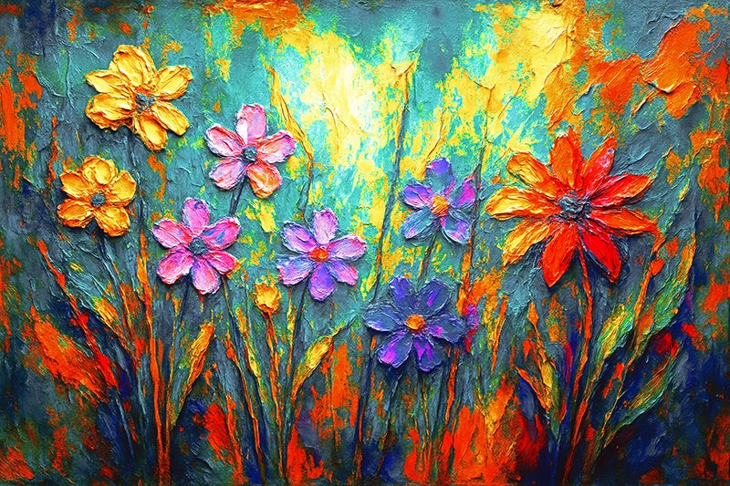 Wildflowers at Play - Beverly Fine Art - Elevate Your Walls
