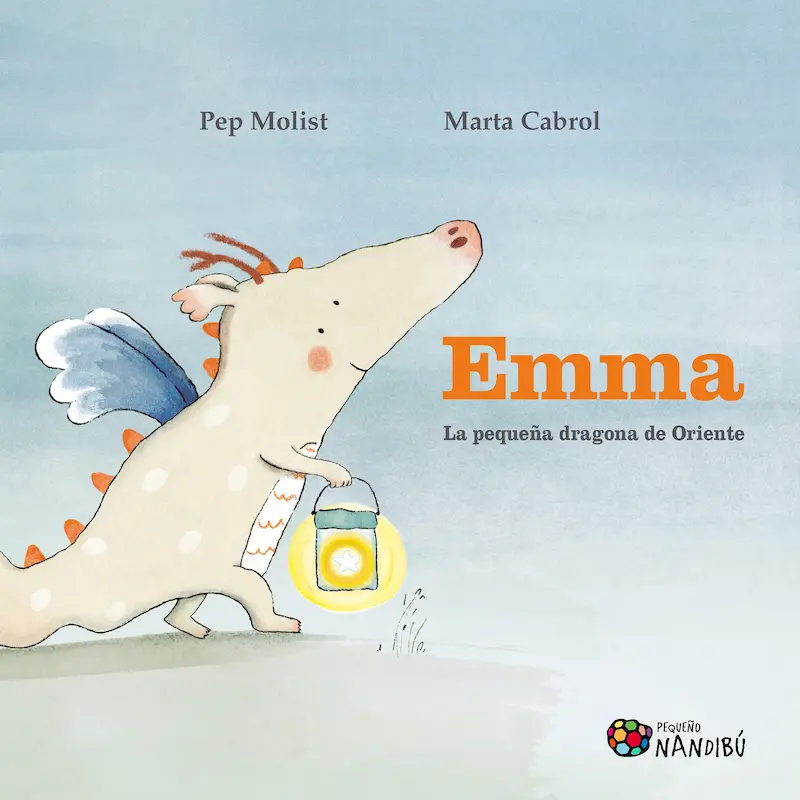 Pep Molist著『Emma. La pequeña dragona de Oriente』の表紙