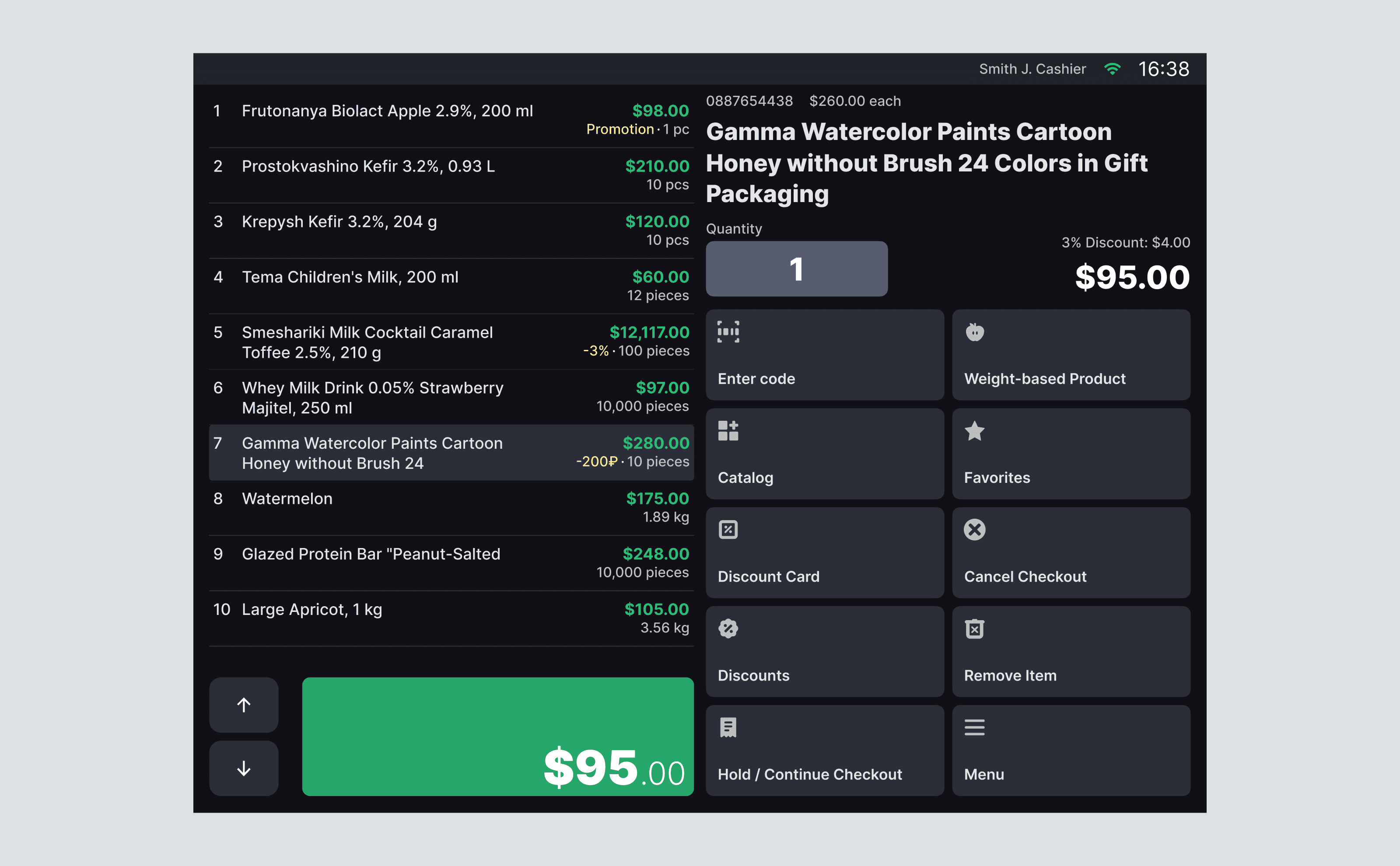 POS UXUI Interface
