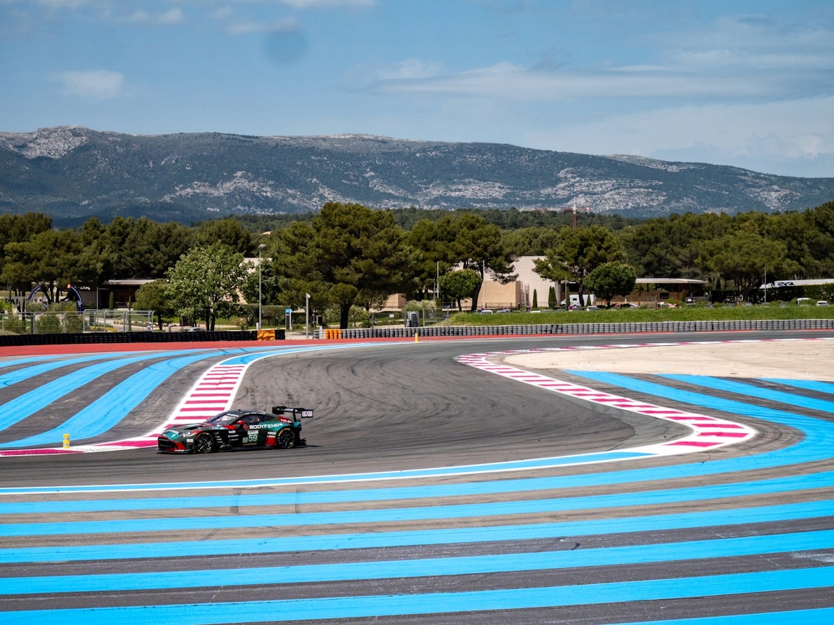 Racing circuit near Grimaud