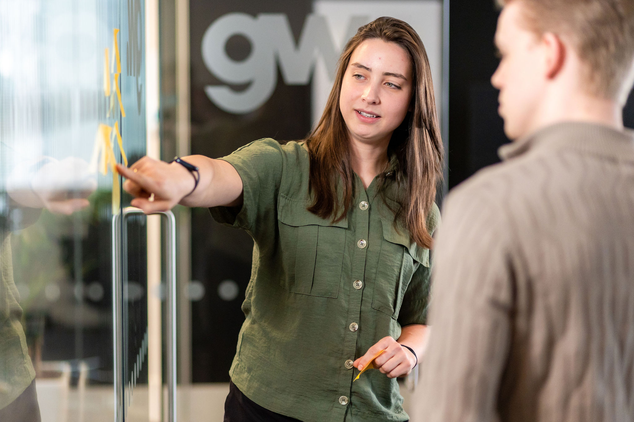 Developer coding on multiple screens