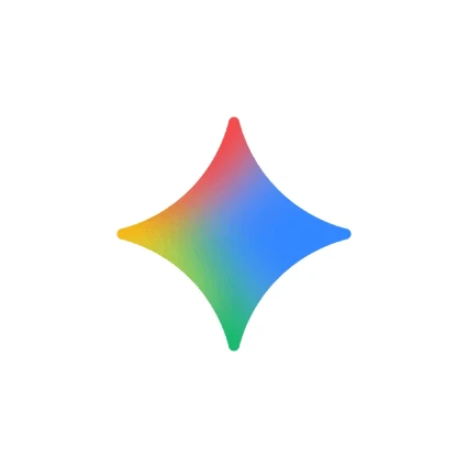 Logo Google Gemini pour la recherche générative et les LLM