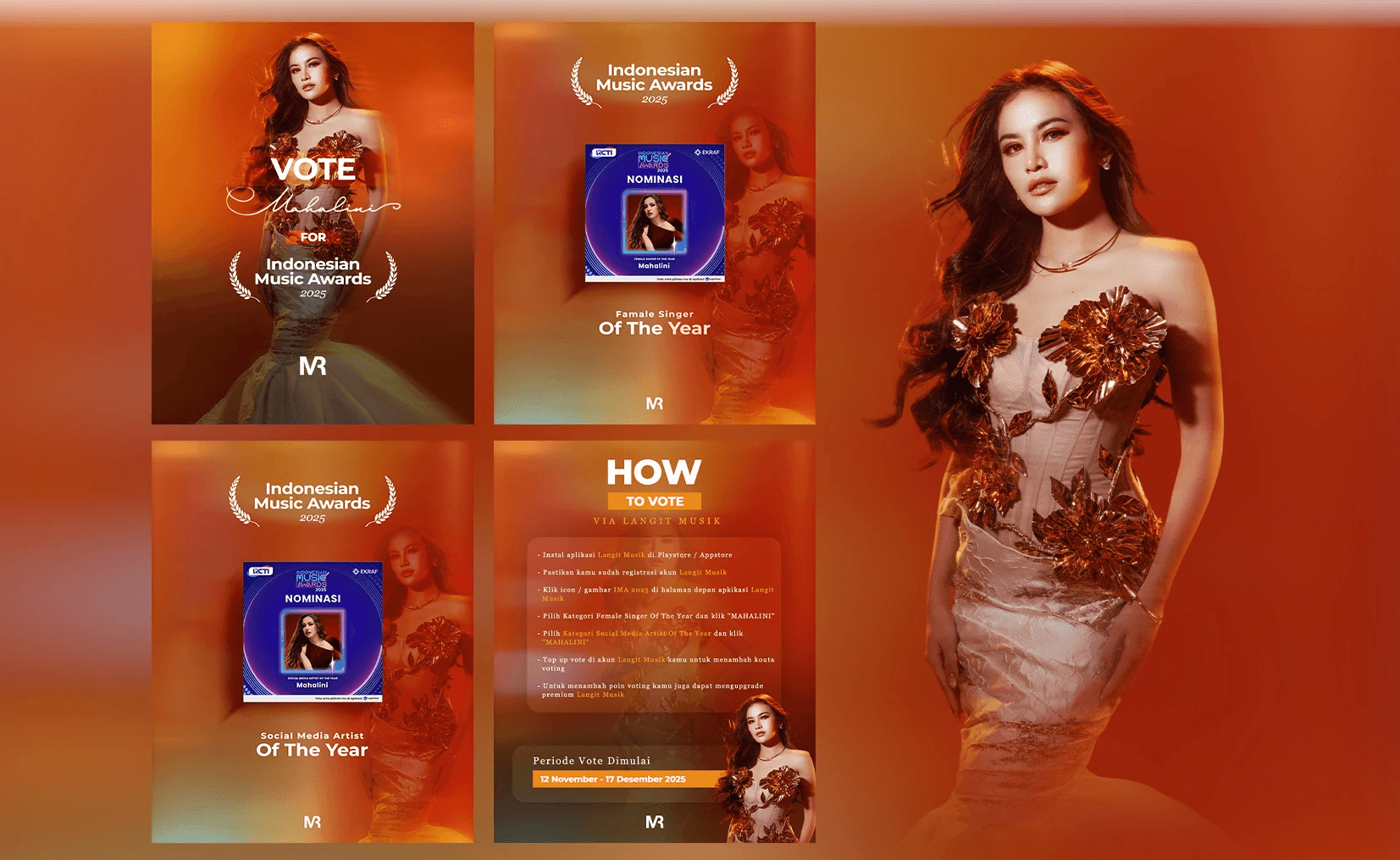 Carousel Vote Mahalini