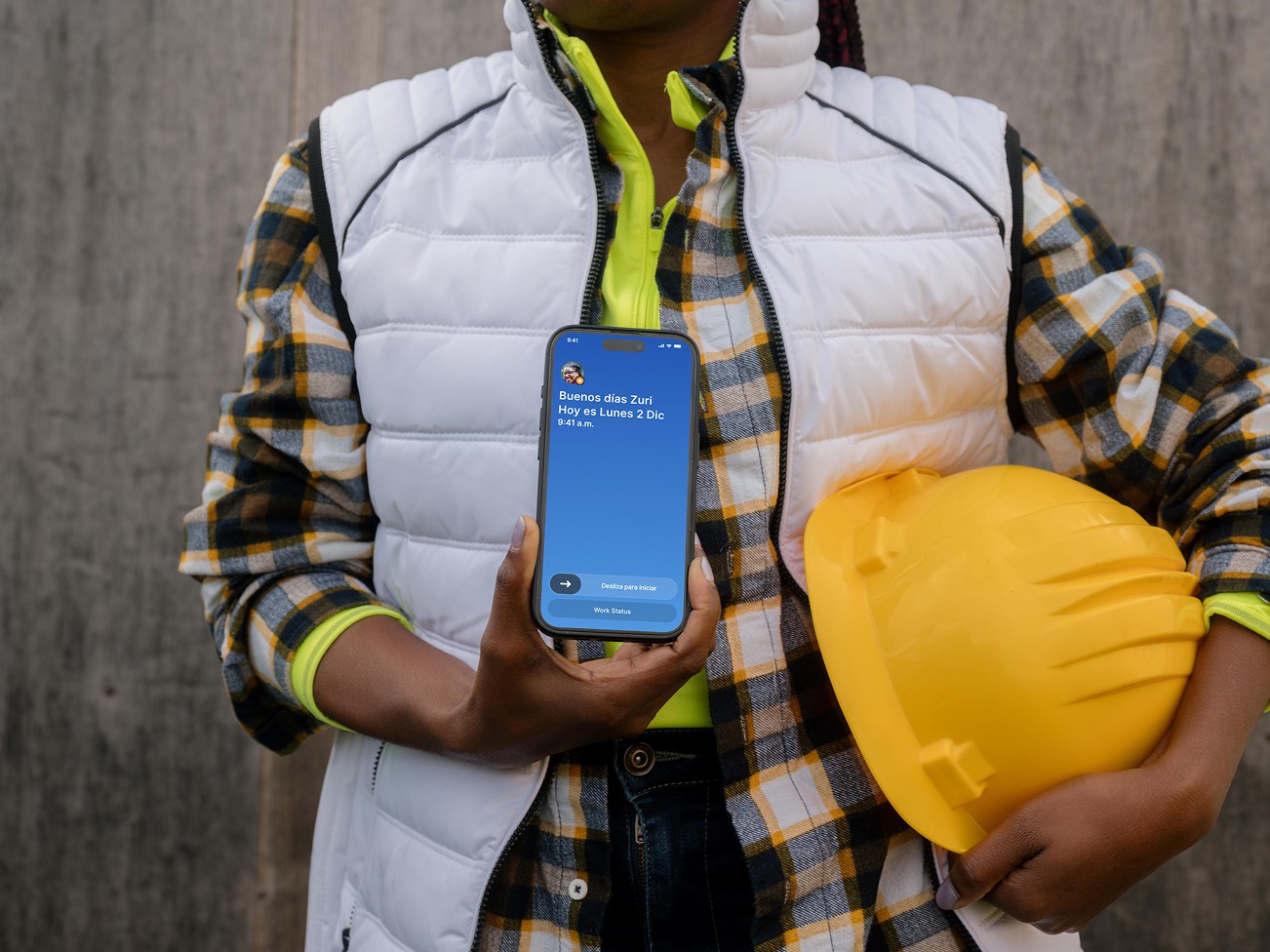 A mockup of Freelio's mobile app