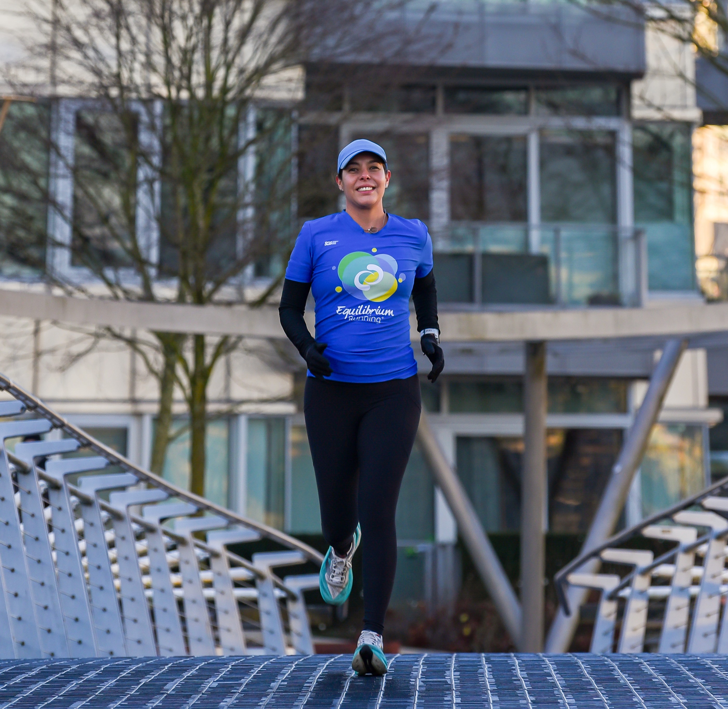 Photo with challenge participants