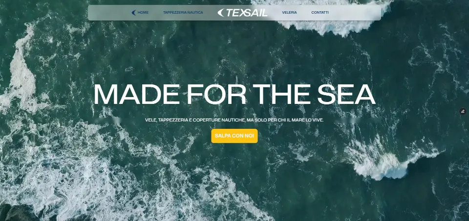 Sito web Texsail