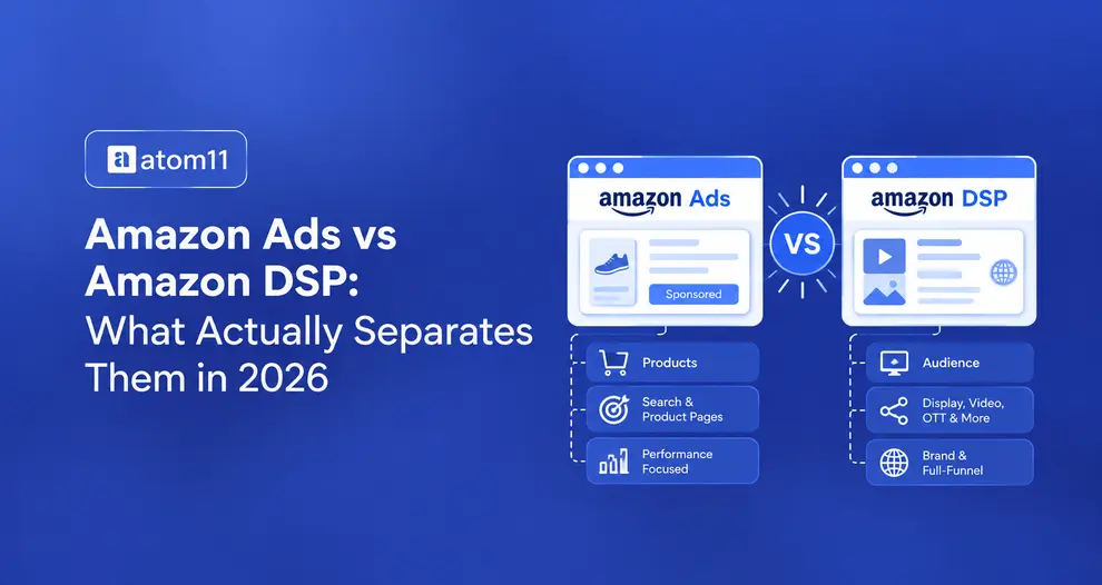 Amazon Ads vs Amazon DSP