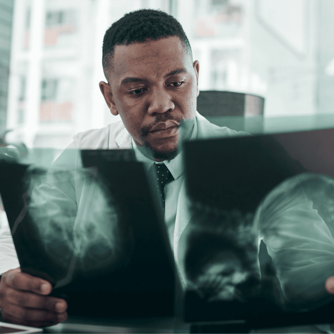 Scientist in laboratorium