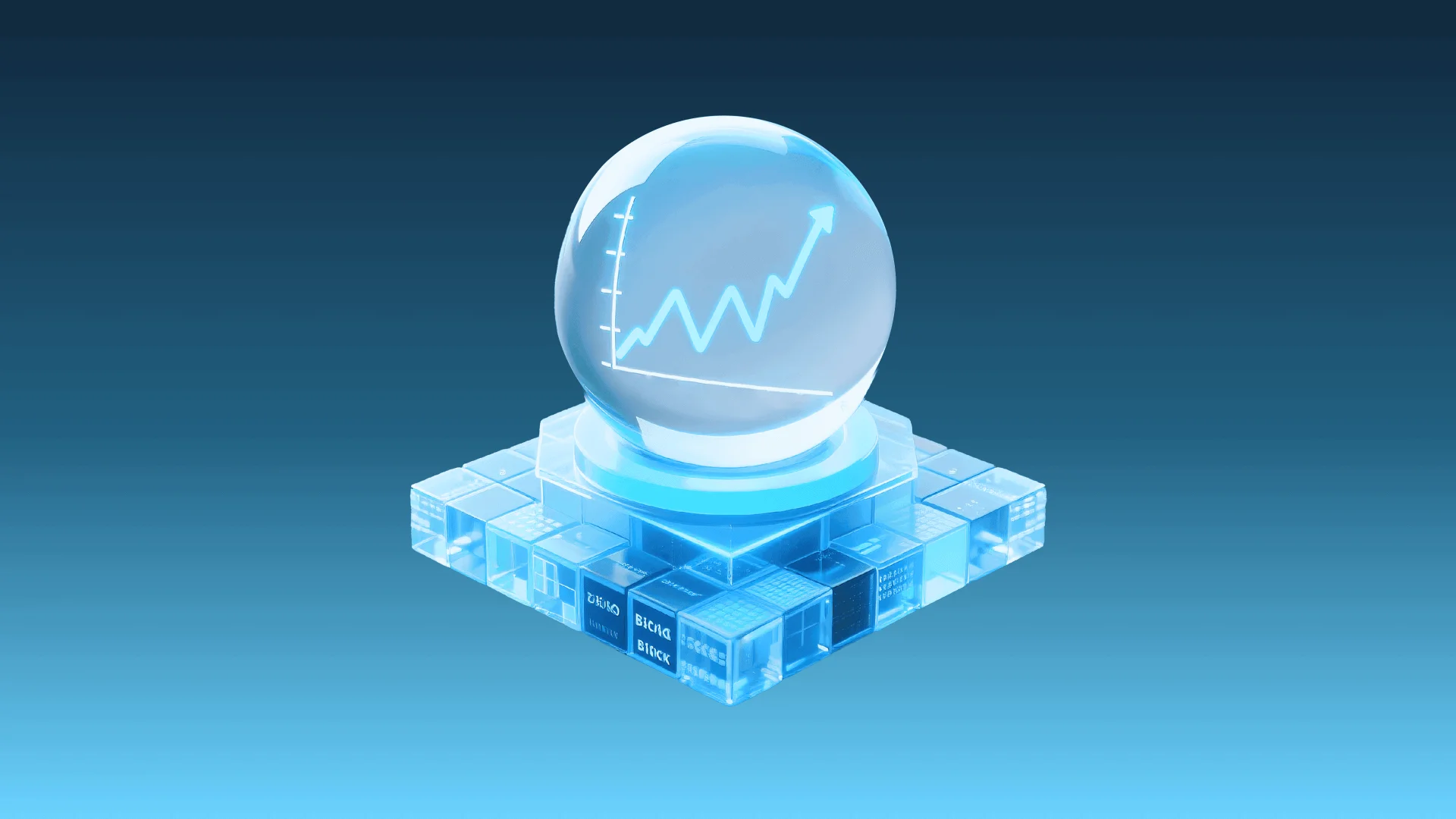 globe with trend mark - What Is Polymarket Prediction Market