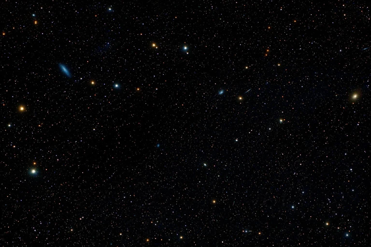 black and white stars in the sky