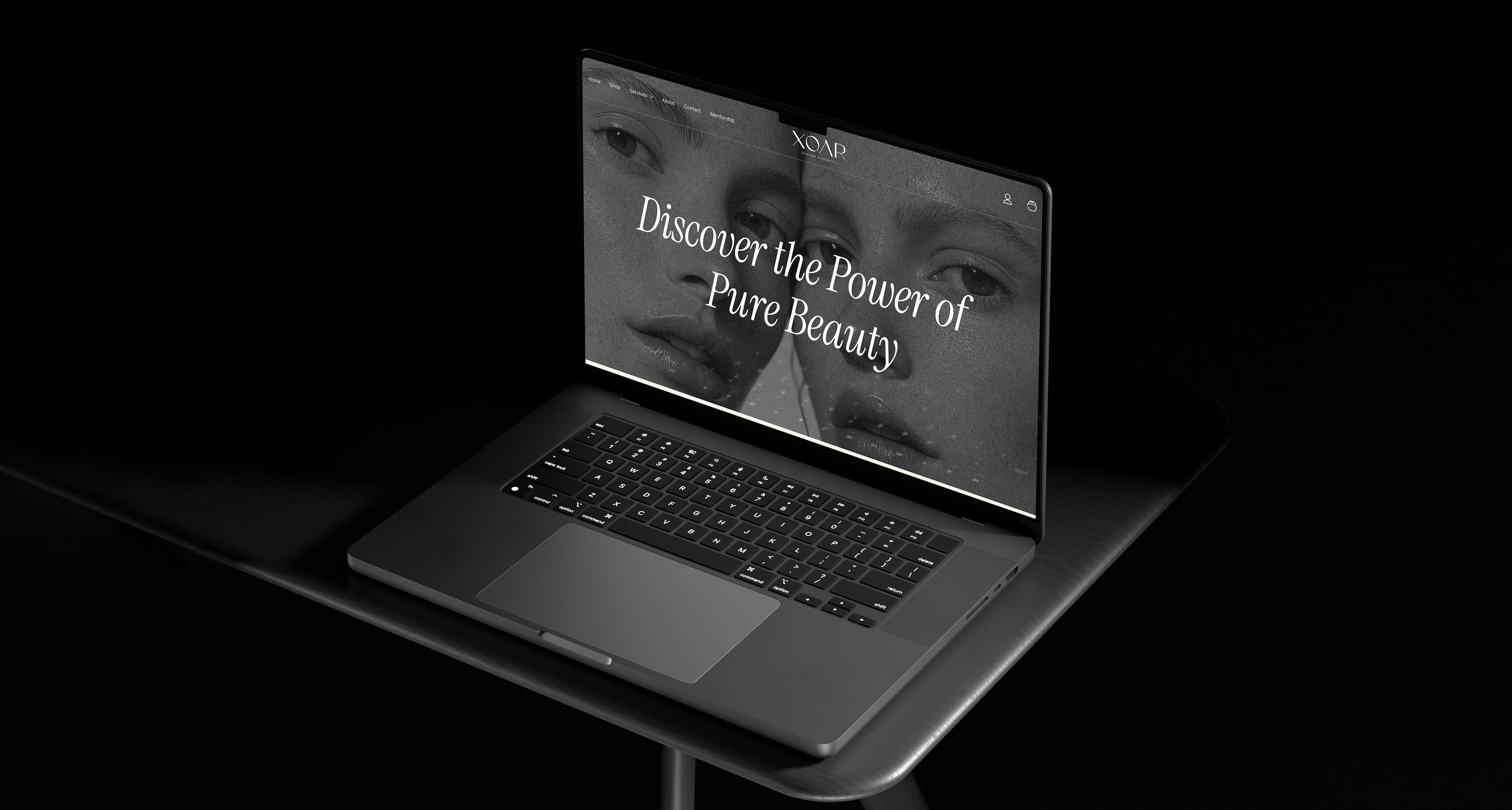 Luxury coastal residence with open-air living space and ocean views at sunset.