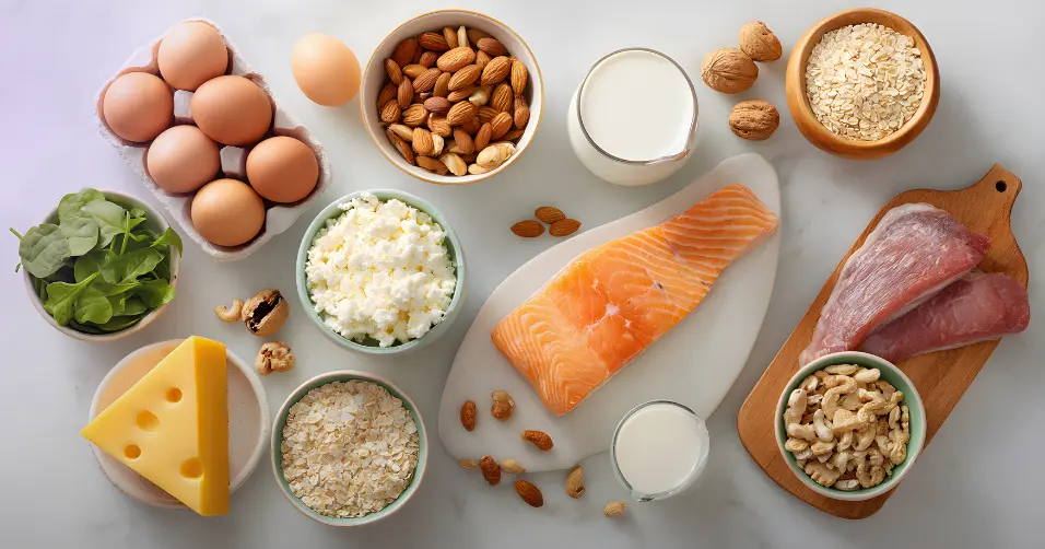 High-protein diets emphasize protein intake to support muscle growth and recovery.