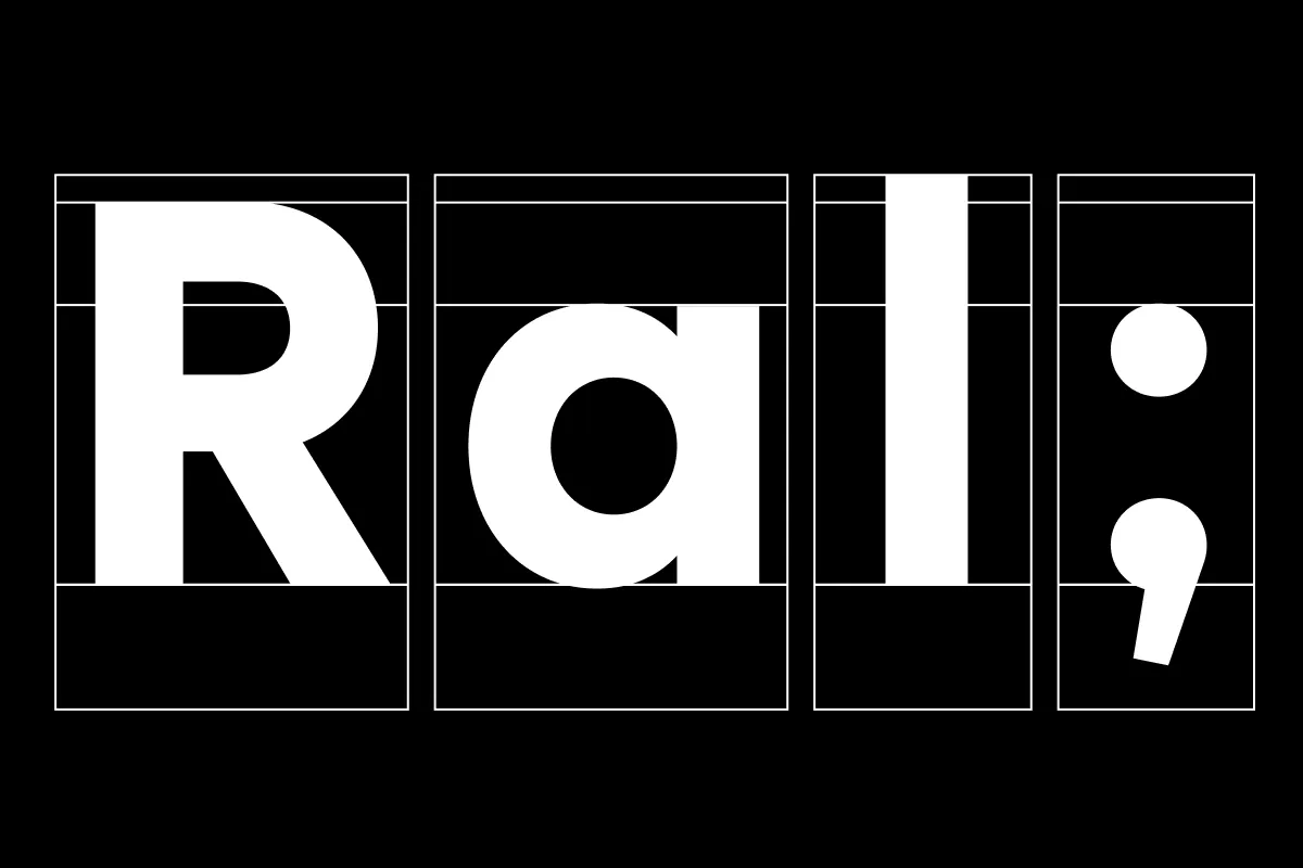 Lader font structure