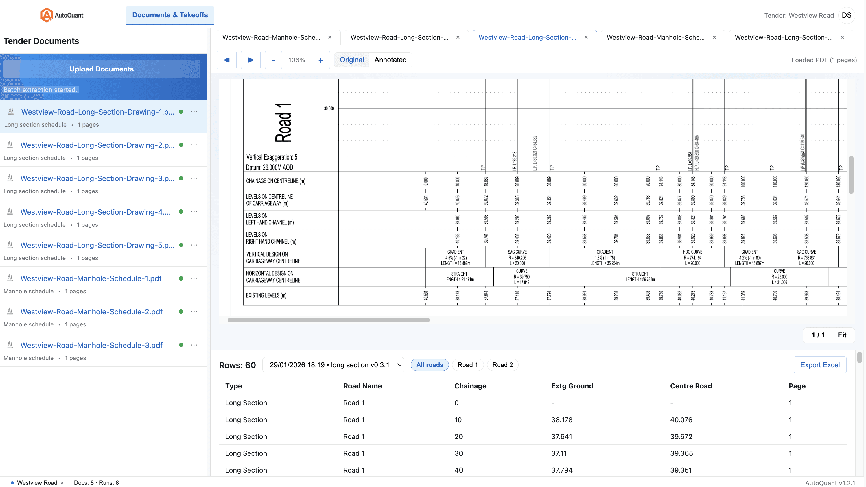 AutoQuant dashboard