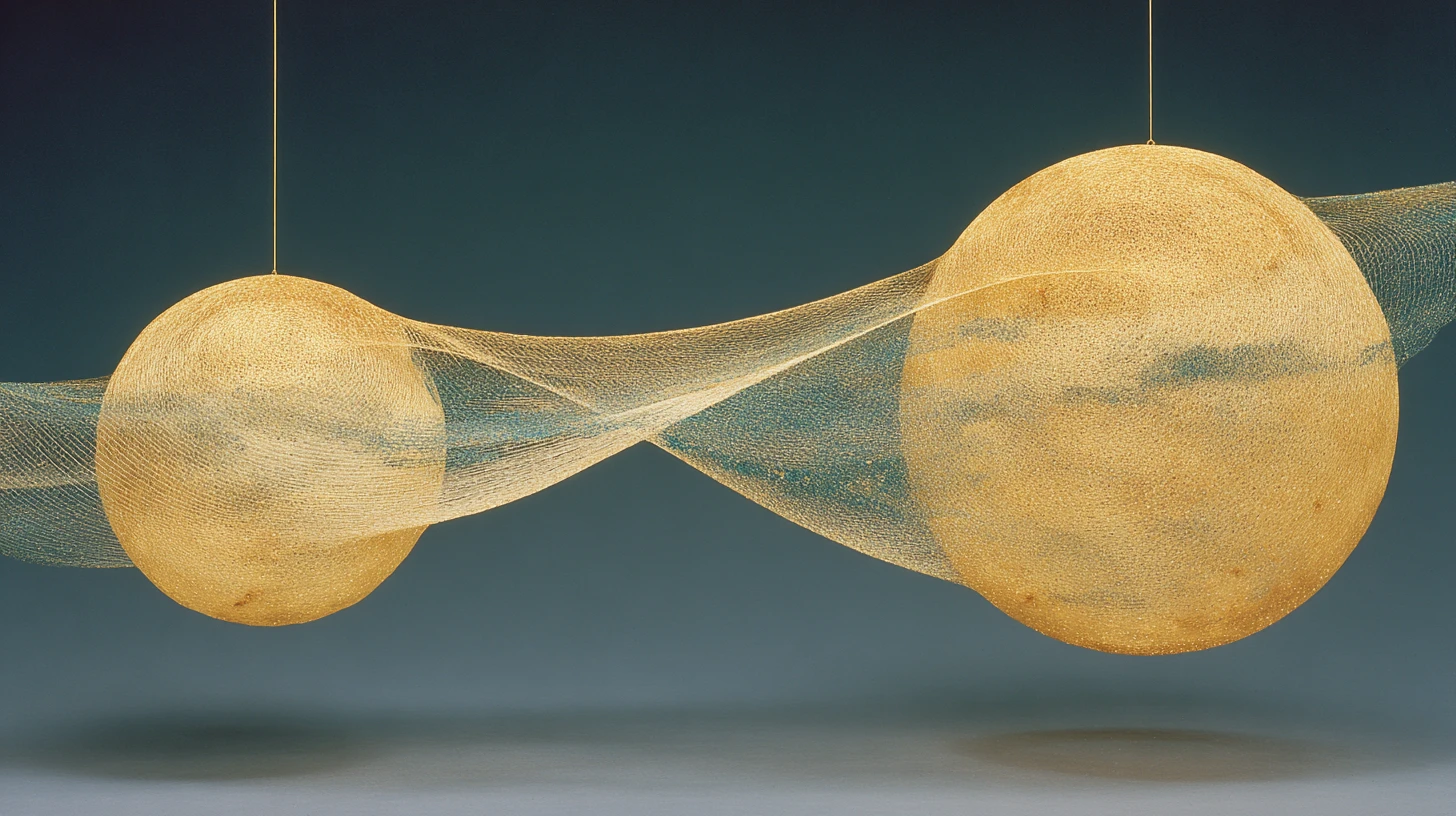 Abstract illustration of two connected forms, representing how phonemic awareness bridges sound and meaning, supporting fluent reading comprehension beyond surface-level phonics.