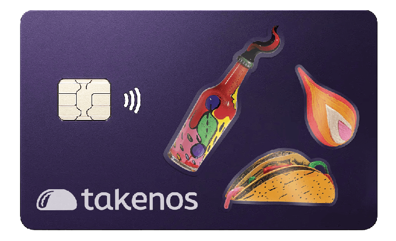 Presentación de la SpicyCard de Takenos, una tarjeta para Argentina vinculada a la billetera digital que permite pagar en pesos usando dólares con conversión automática