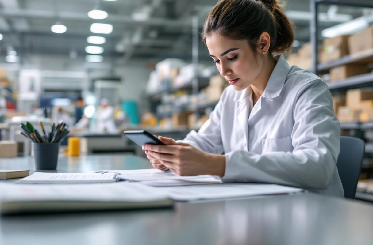 Professional image illustrating Managing HACCP Records Effectively