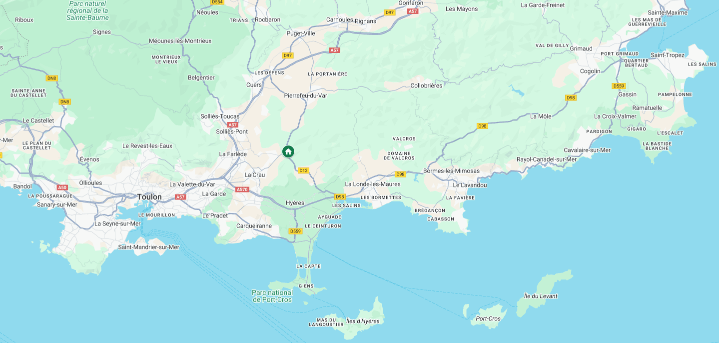 Siège social et dépôt de BML Paysages à Hyères : paysagiste intervenant dans tout le Var.