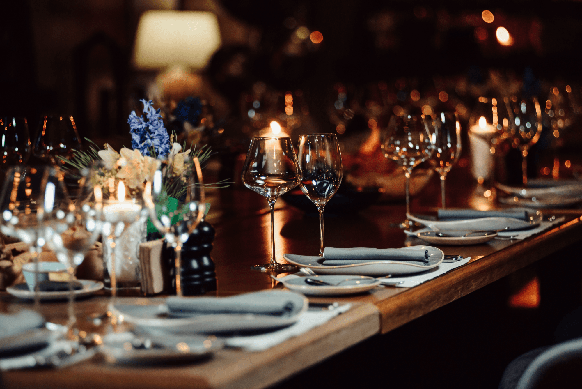 Fine party dinning