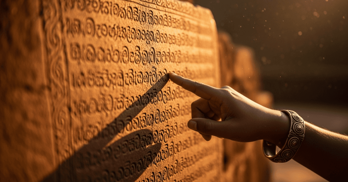 English: The Silent Poets of Sigiriya: What the Graffiti on the Mirror Wall Reveals About Medieval Sri Lanka