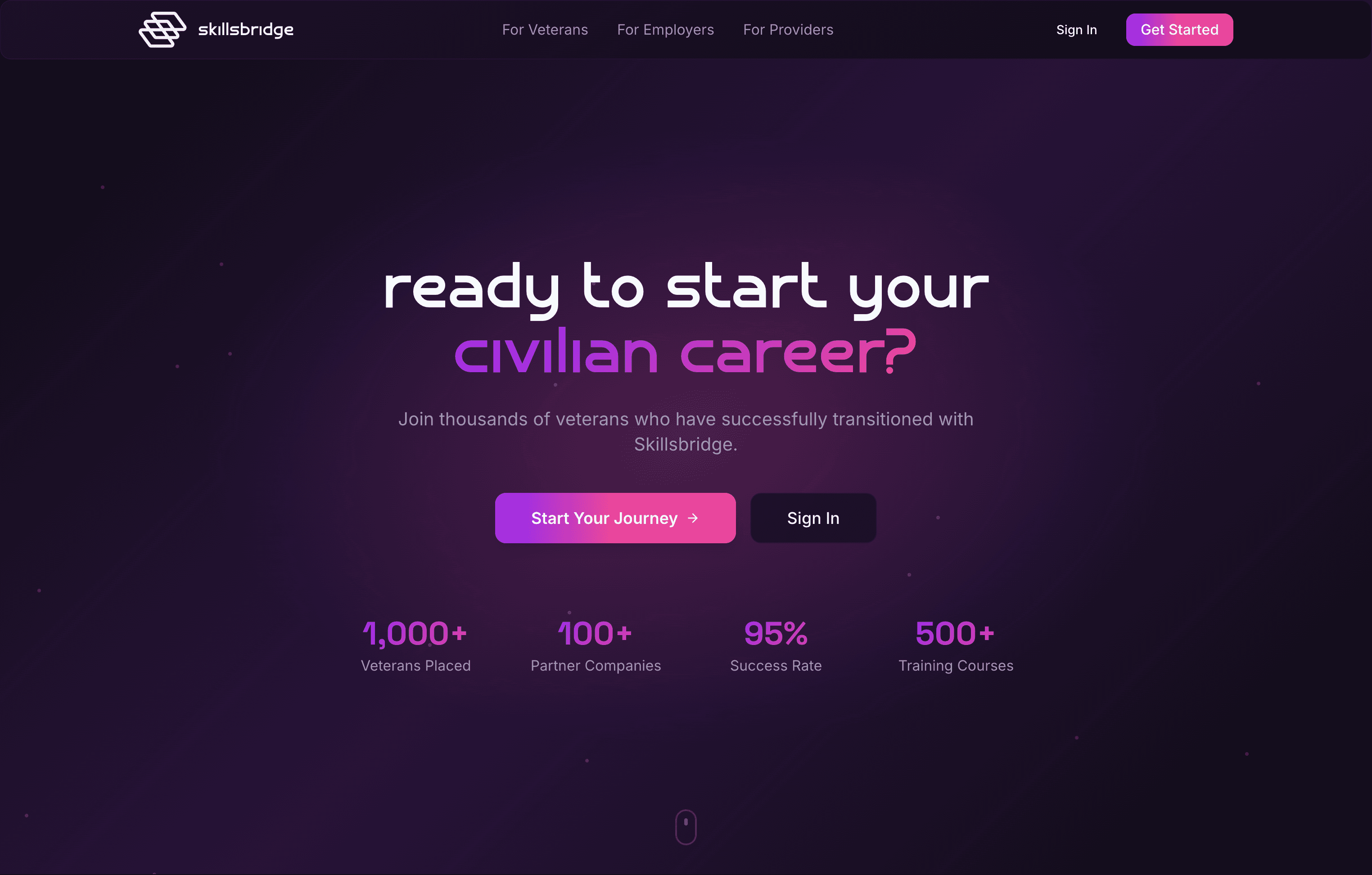 Skillsbridge - Empowering veterans for civilian success