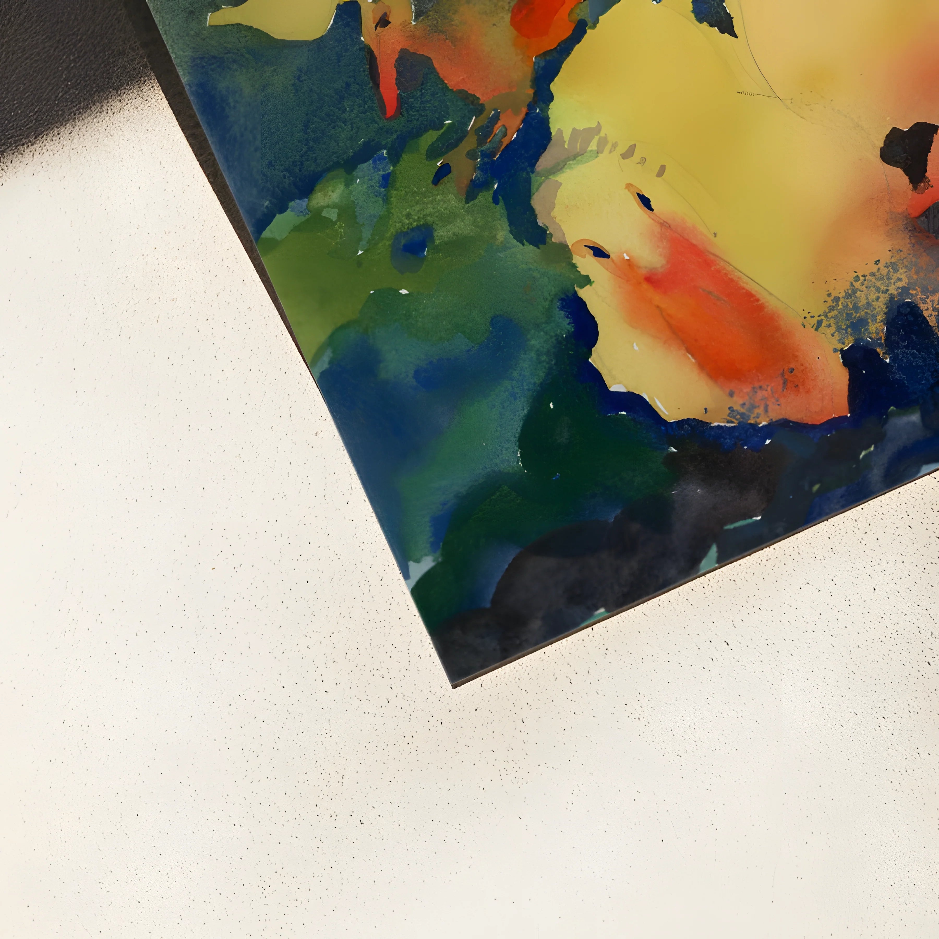 premium art poster and canvas prints, with originals available, from QART , of the artwork " Ducks in Ninh Binh "