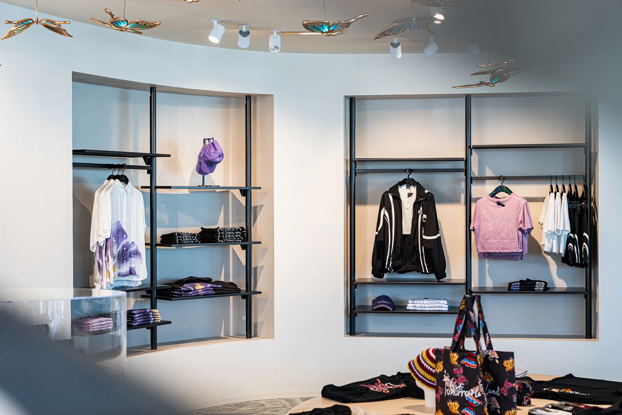 View of the Tomorrowland store