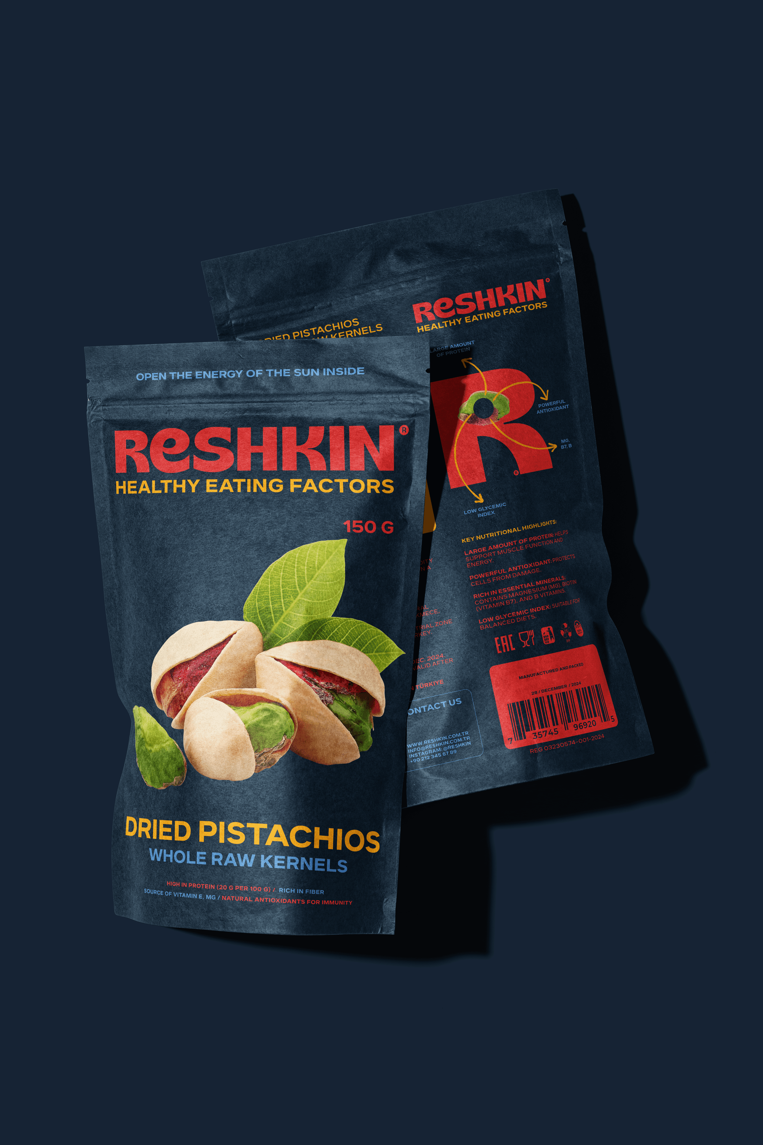 Batch.Works product catalogue book on a work top with a graphic printed image on the front