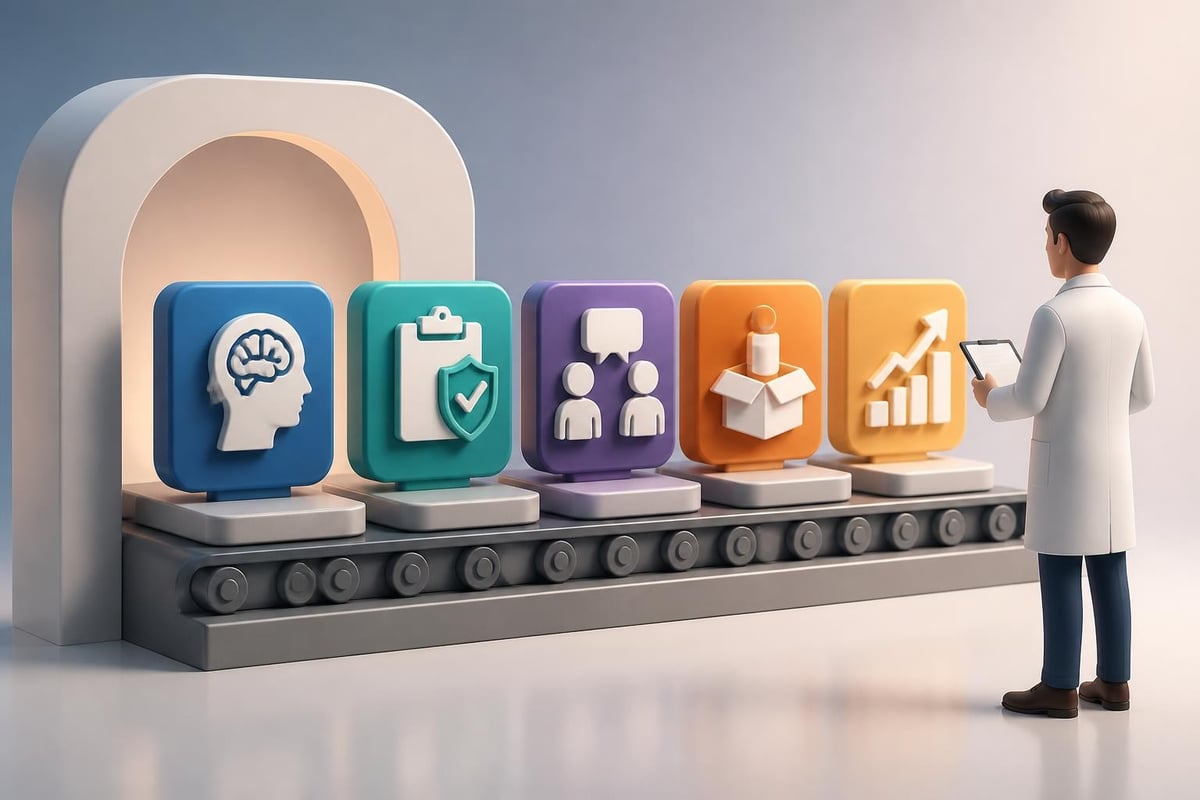Medical sales candidate evaluation process