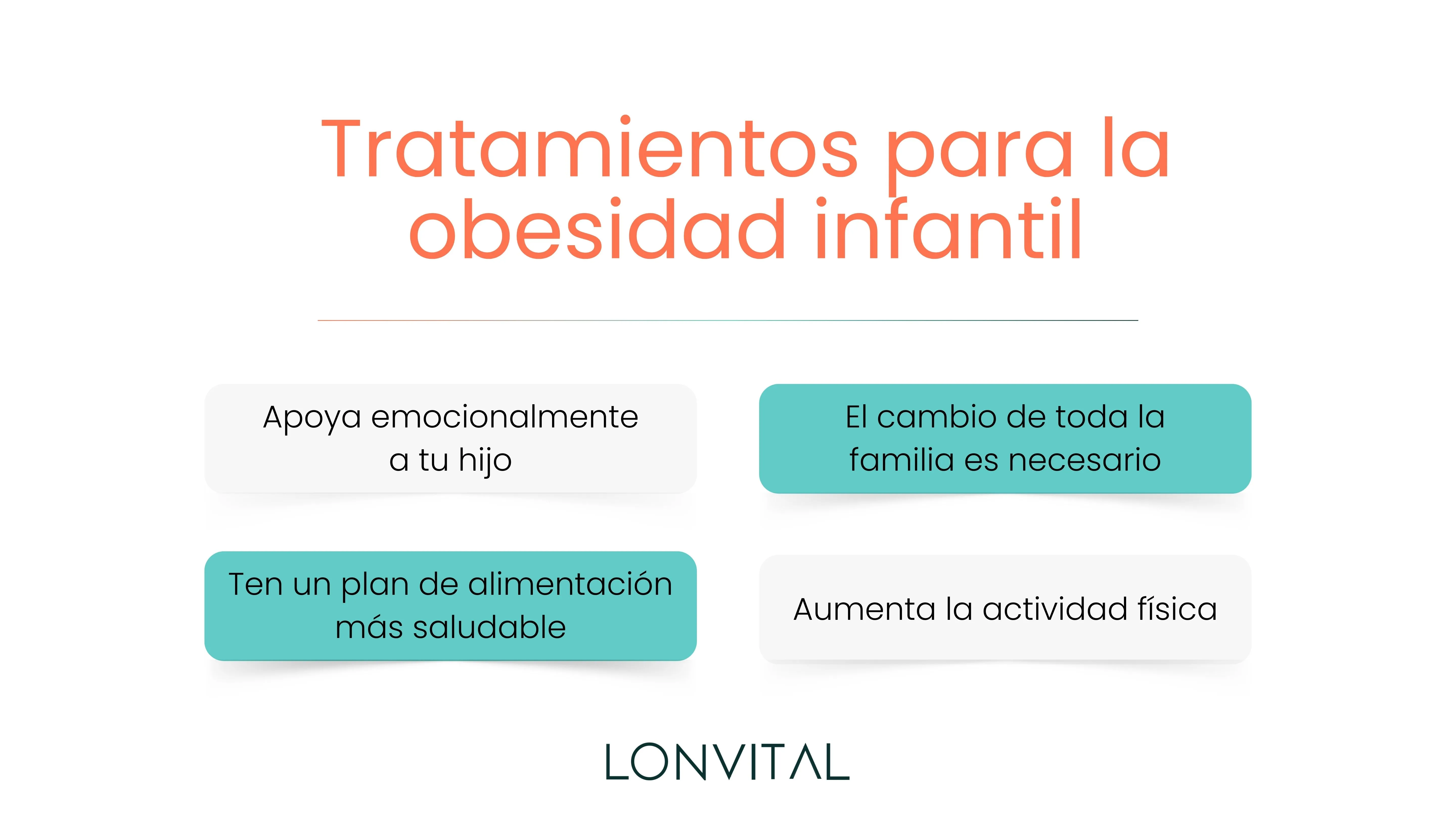 Tratamientos para la obesidad infantil