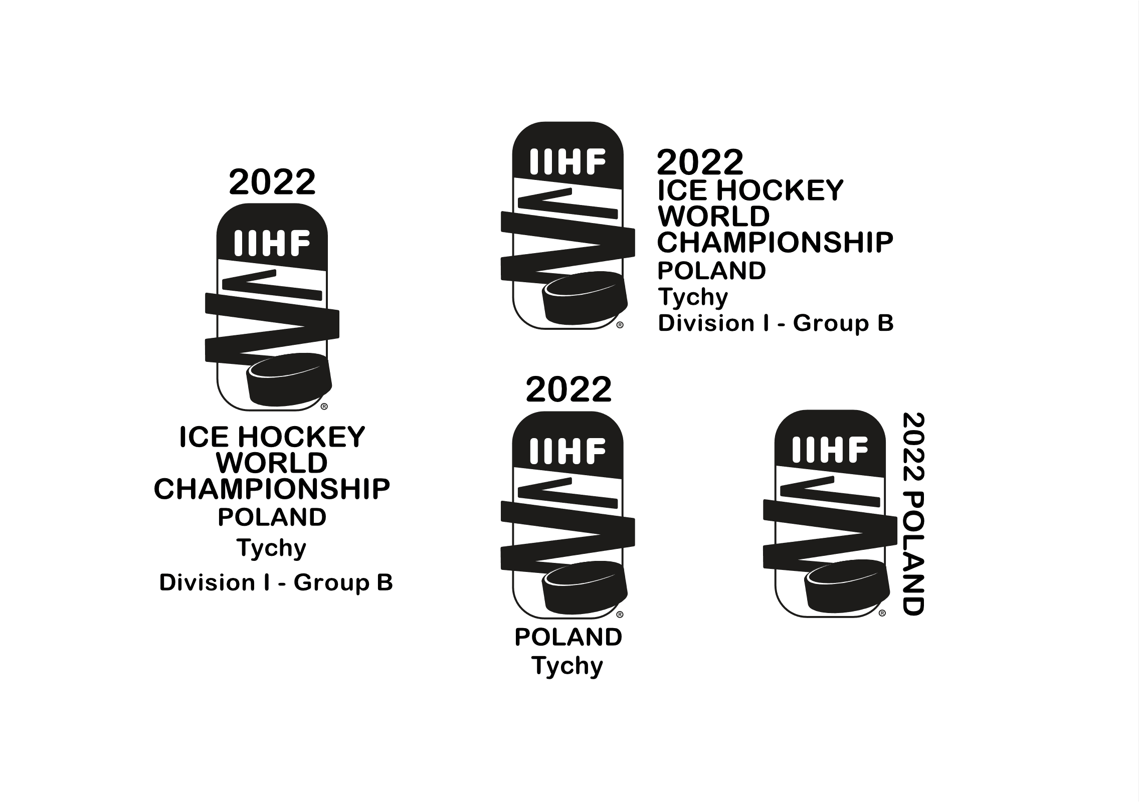 logo na mistrzostwa mężczyzn 2022 wersja mono