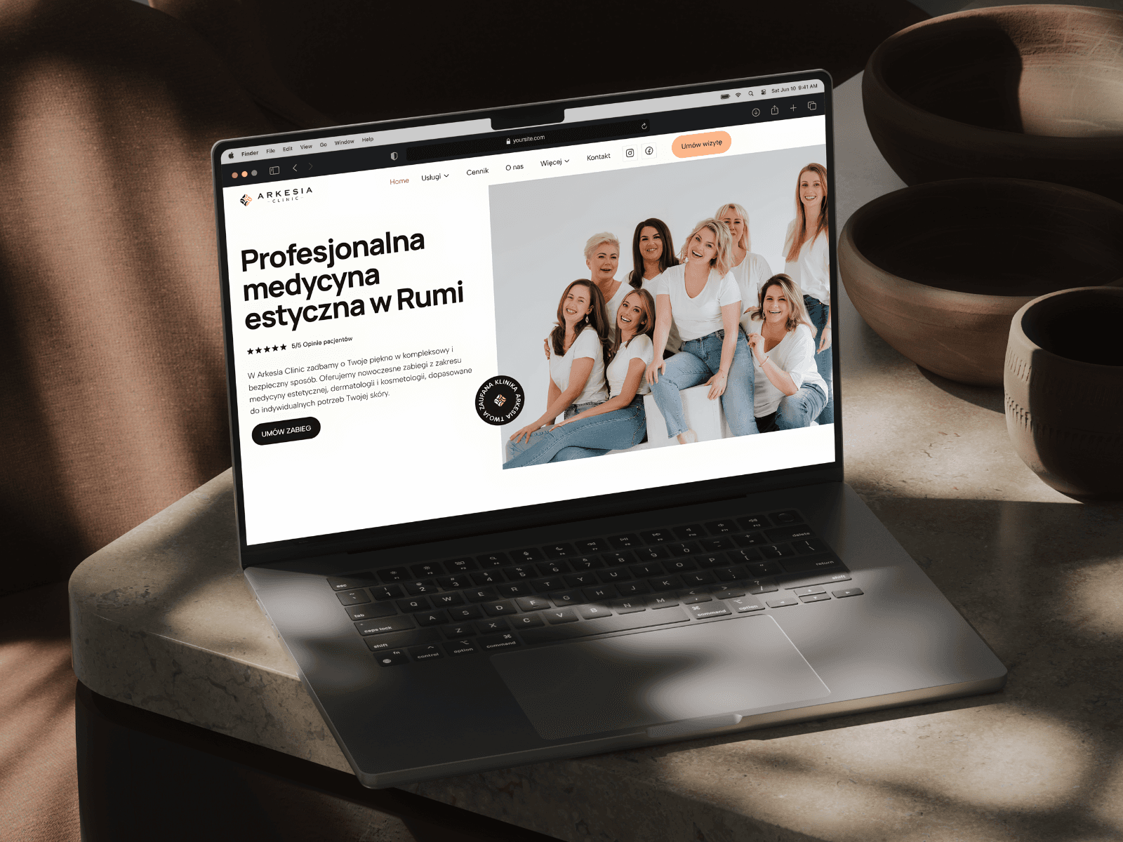 Web Design Jewellry ecommerce