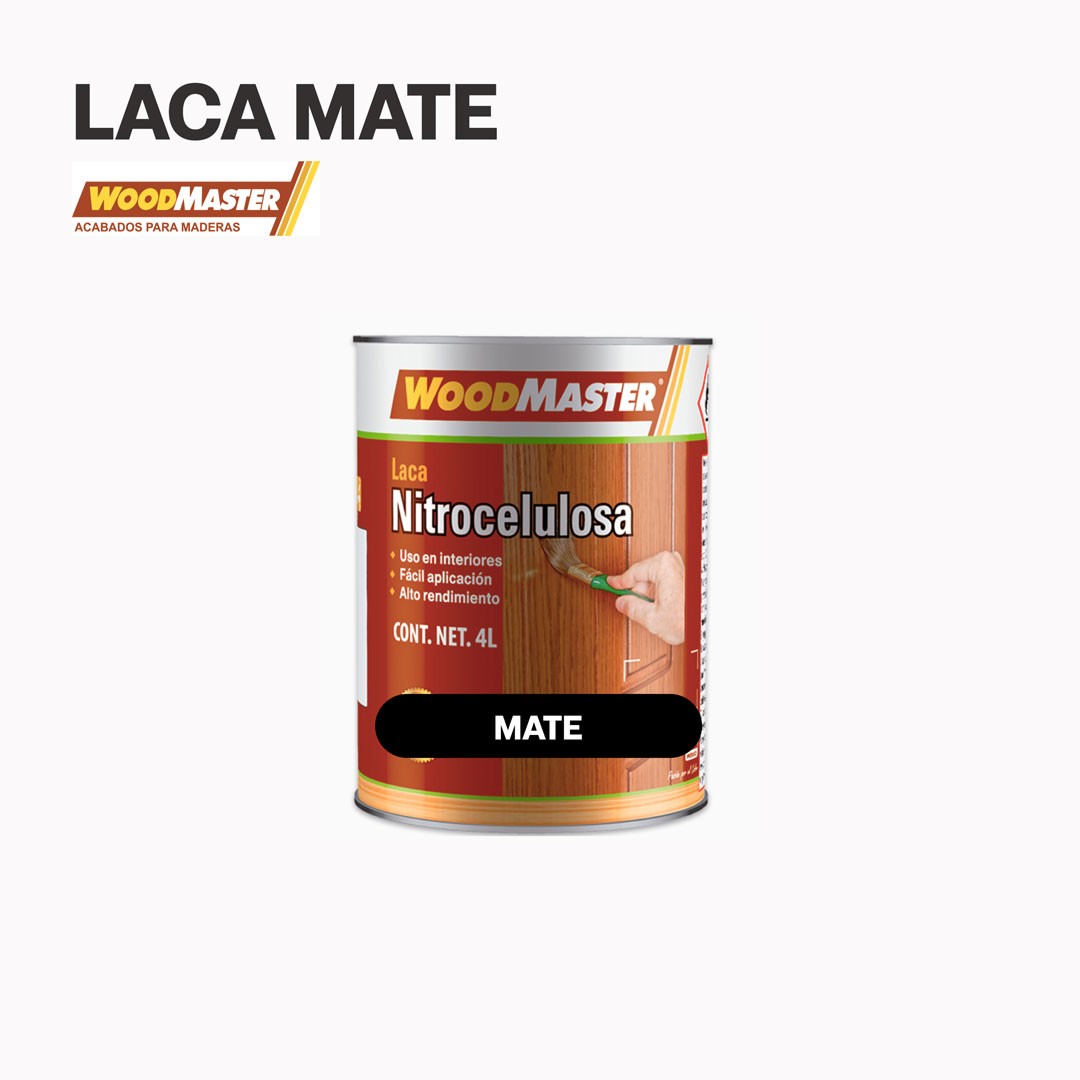 Laca Industrial Mate WoodMaster