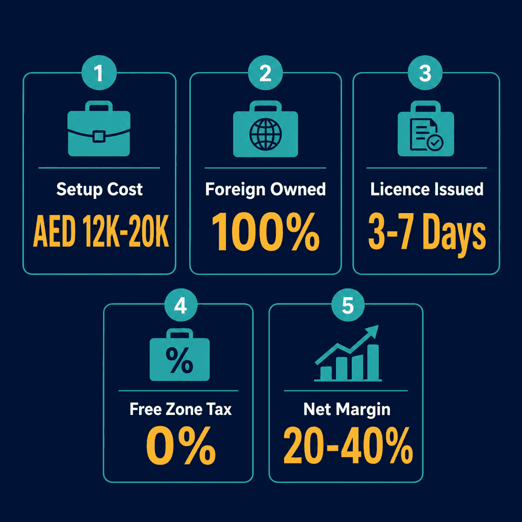 Infographic: Start a Advertising Researches & Consultancies Business in Dubai