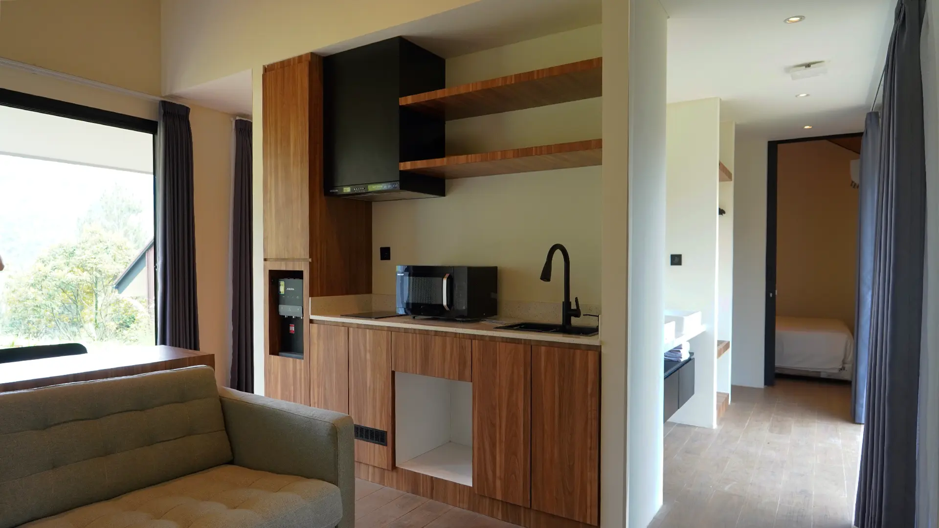 kitchen set interior modular prefab villa