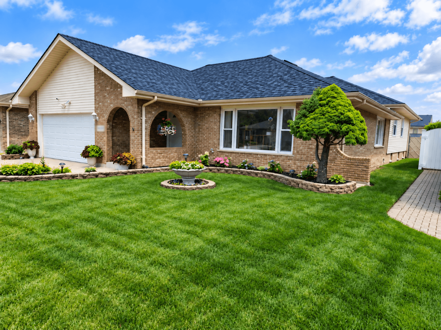 After image of an exterior project in Oak Lawn, Illinois