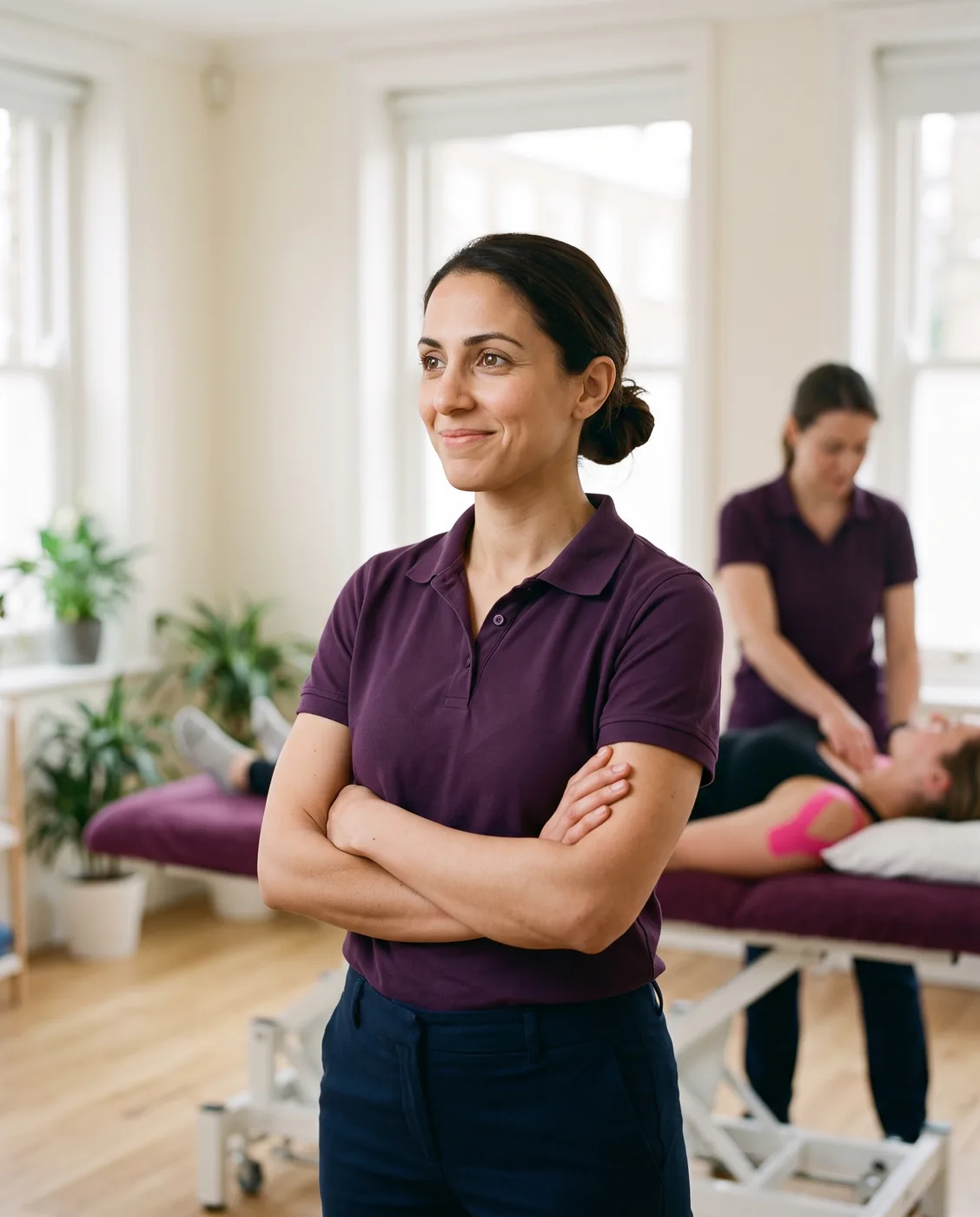 Amira Hassan, Senior physiotherapist