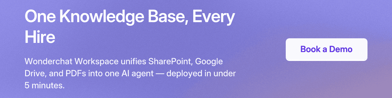 One Knowledge Base, Every Hire