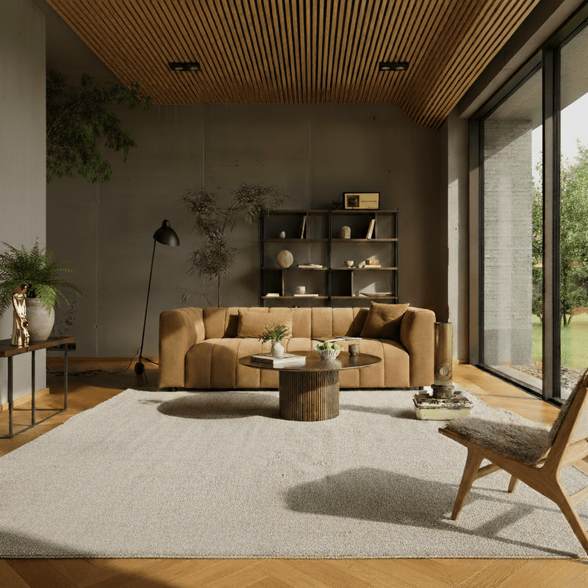 Sofisticado comedor escandinavo con la mesa de comedor Kingston y sillas de comedor Princeton.