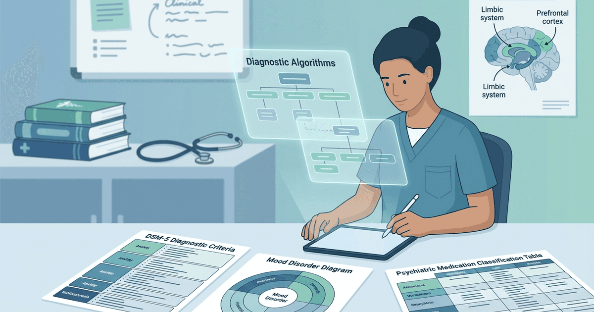 Cover: USMLE Step 2 CK Psychiatry: High-Yield Topics, DSM-5 Criteria and Question Strategy (2026)