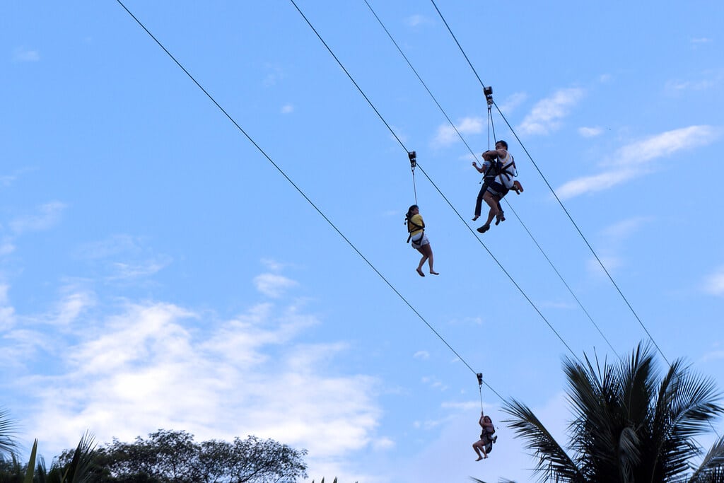 Mega Adventure zip line Singapore