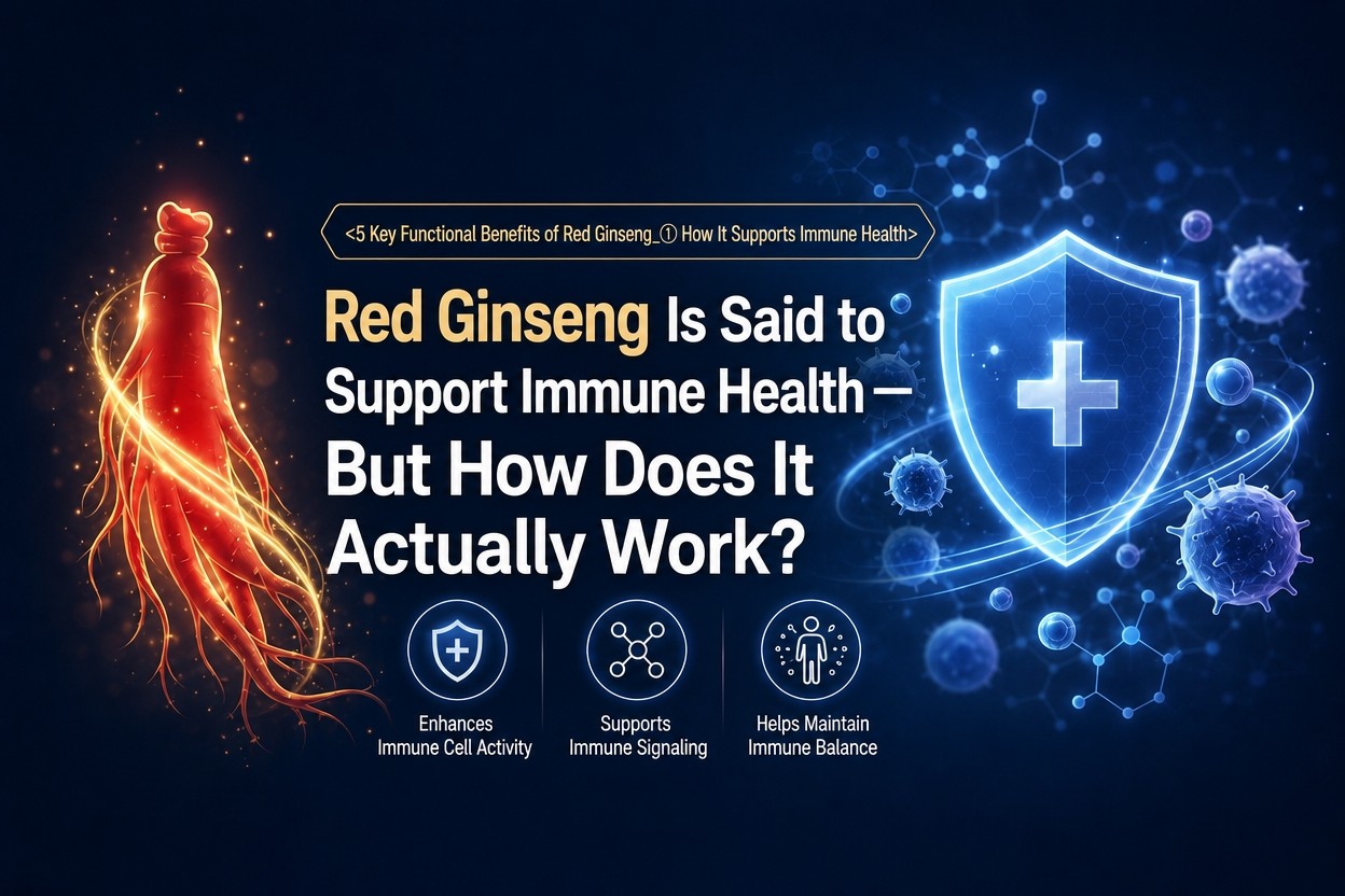 Red Ginseng Immunity Mechanism