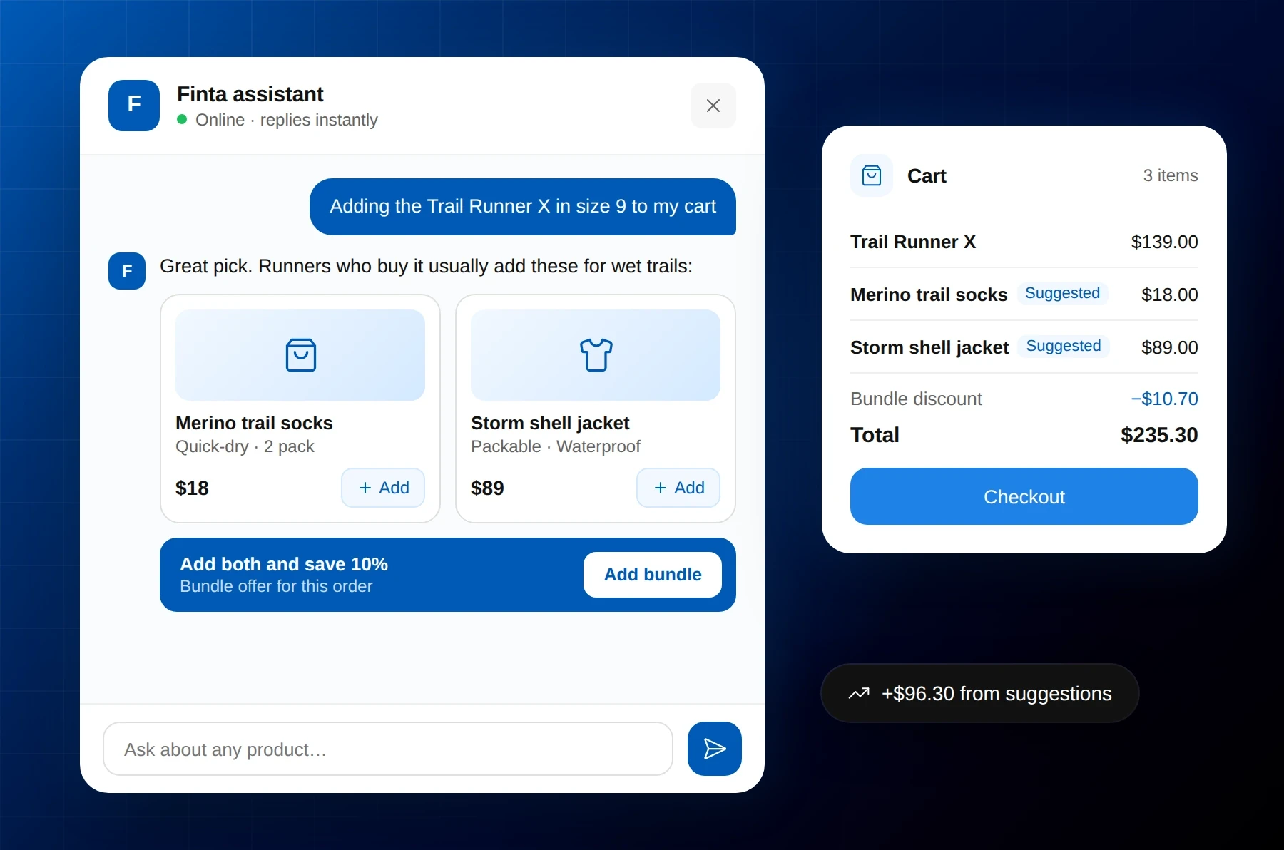 Suggestions that drive sales